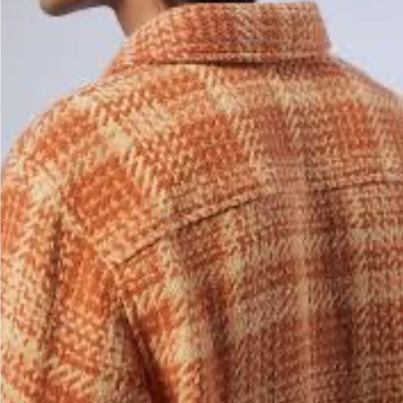 Urban Outfitters UO Men’s Check Filled Twill Work Overshirt Size XL - Picture 4 of 12